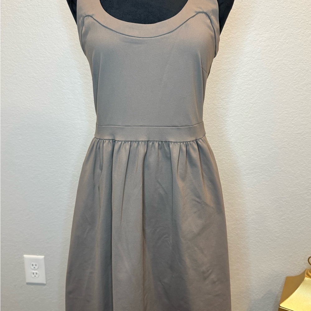 Cynthia Rowley Gray Scoop Neck Sundress C004